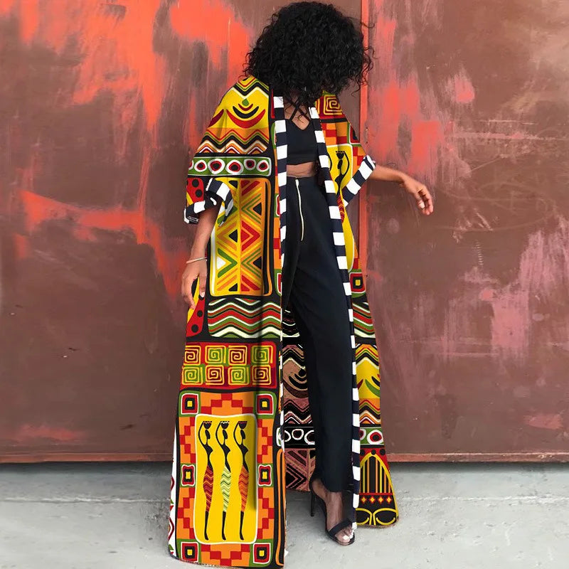 African Kimono Robe