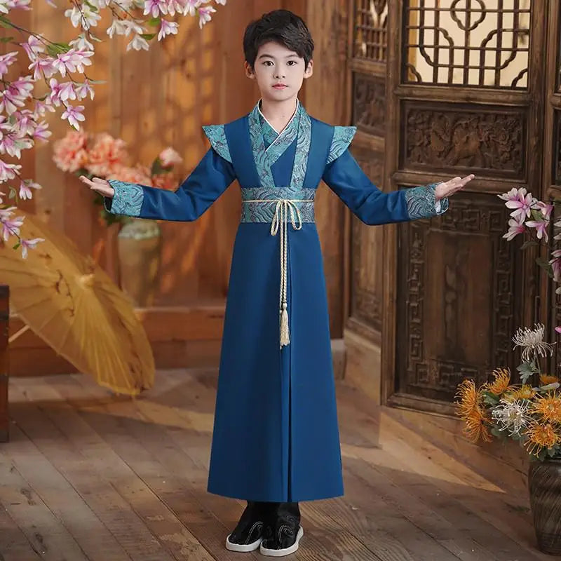 Ancient Chinese Child Male Kimono