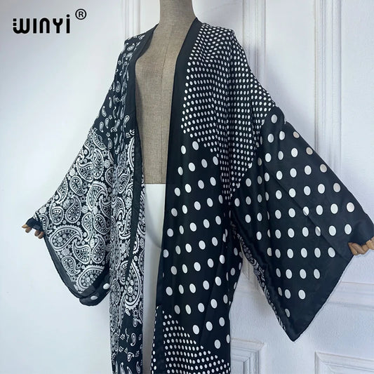 Black Dress Kimono