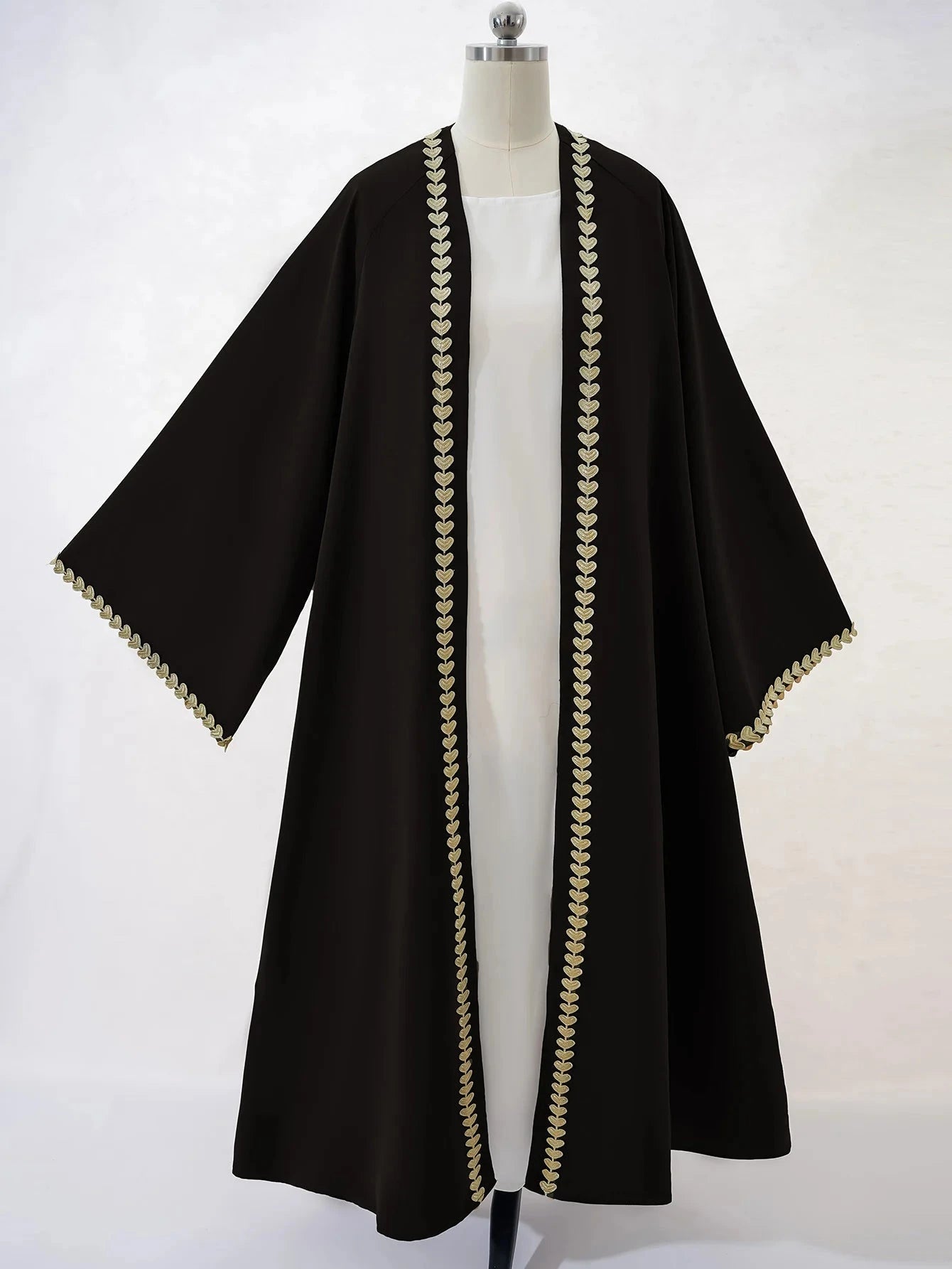 Black Kimono Kaftan