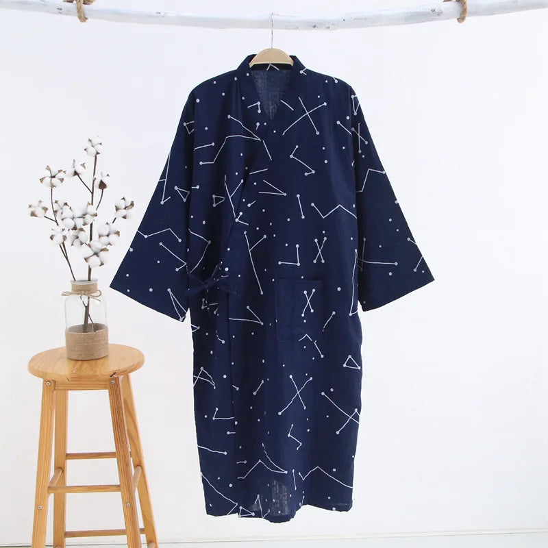 Cotton Kimono Robe