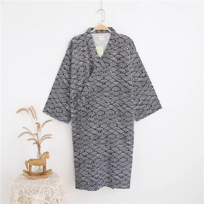 Cotton Kimono Robe