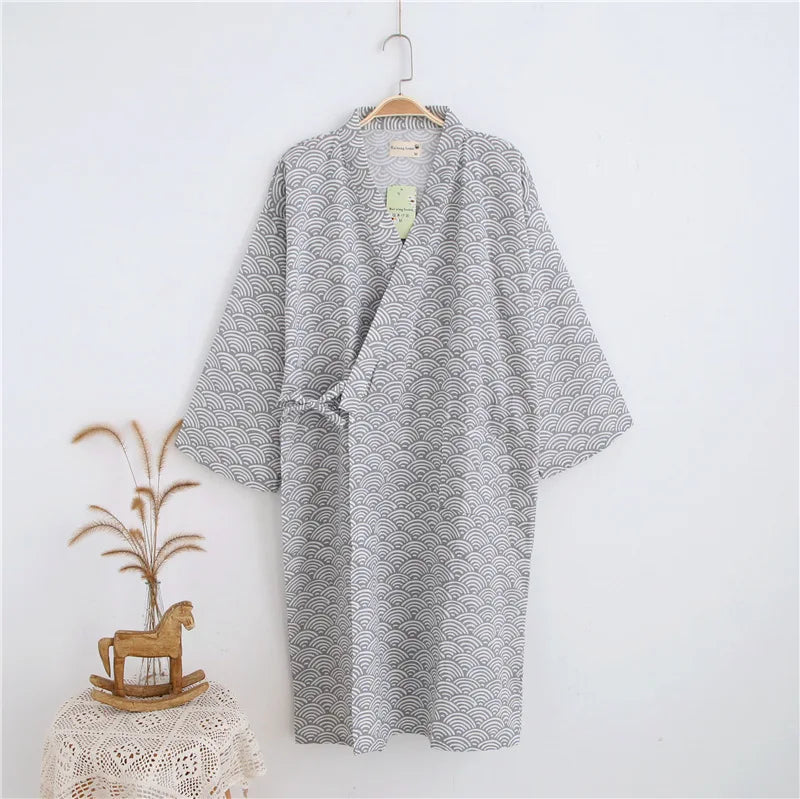 Cotton Kimono Robe
