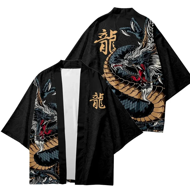 Haori Kimono Jacket Mens