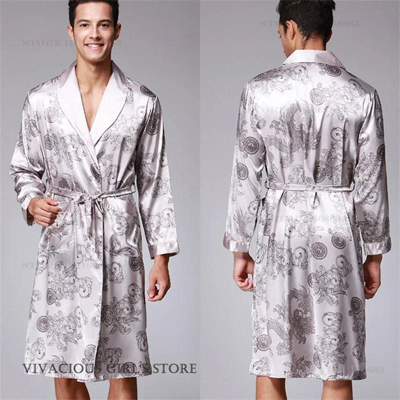 Japanese Dragon Kimono Robe