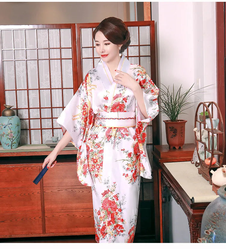 Japanese Traditional Costume Kimono