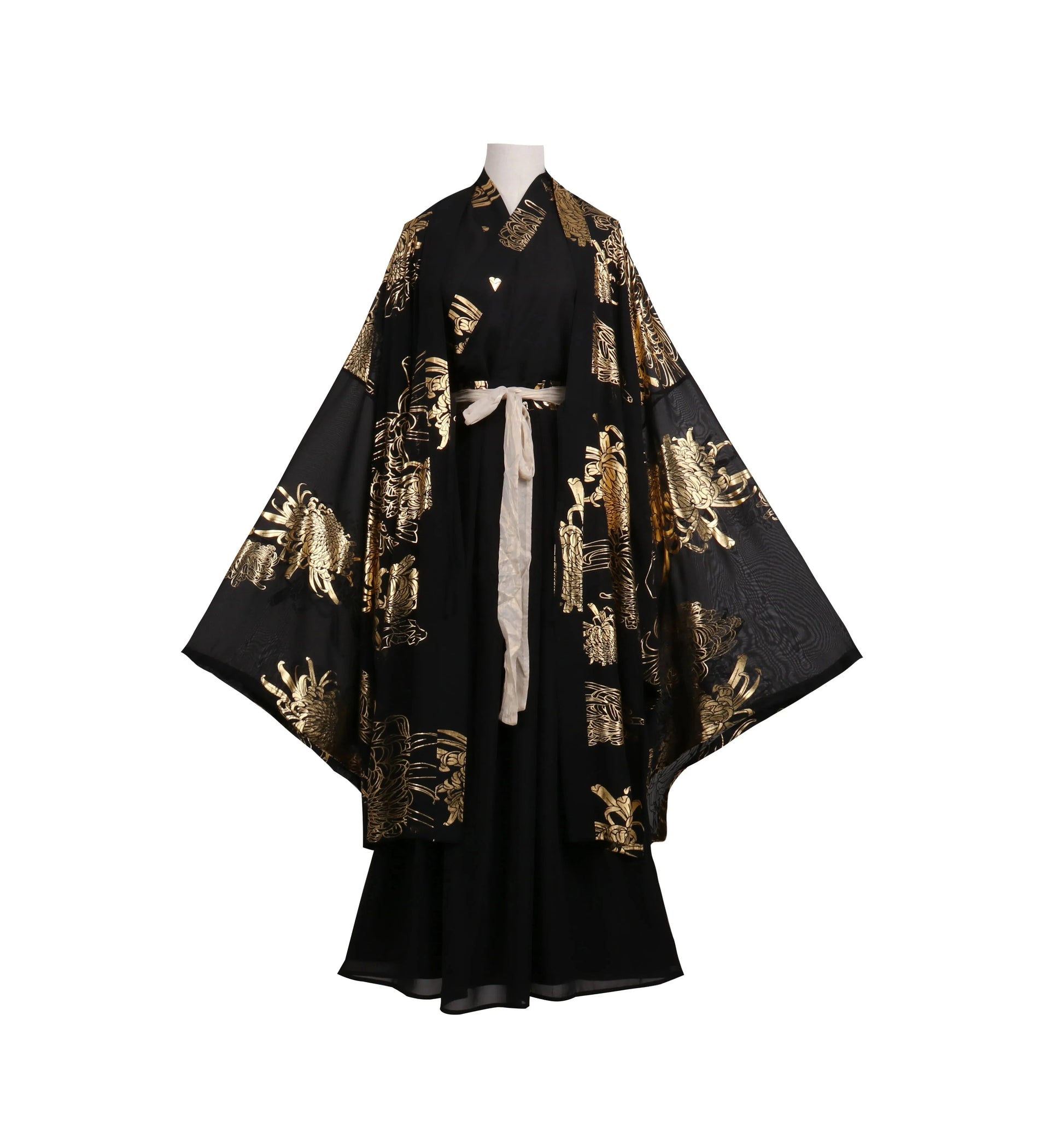 Kimono Black and Gold
