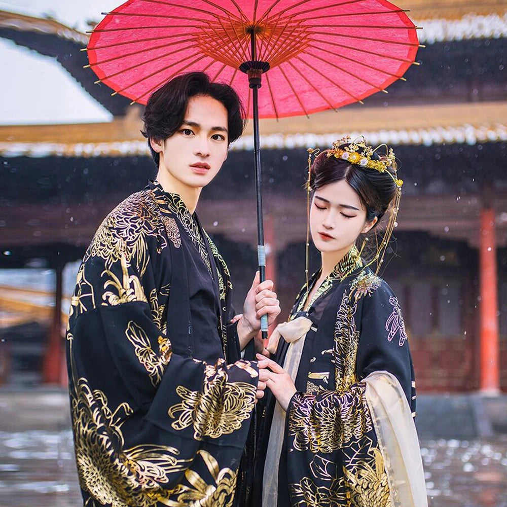 Kimono Black and Gold