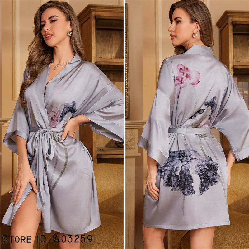 Ladies Kimono Robe