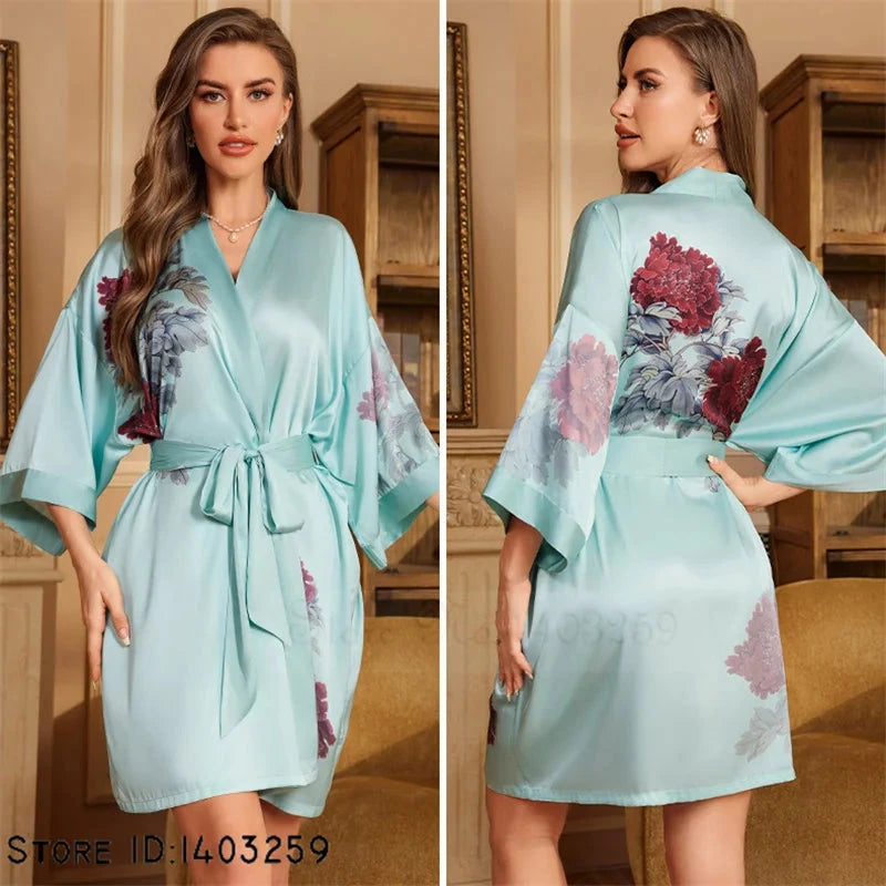 Ladies Kimono Robe