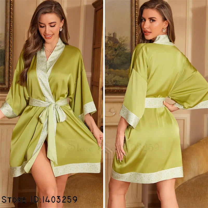 Ladies Kimono Robe
