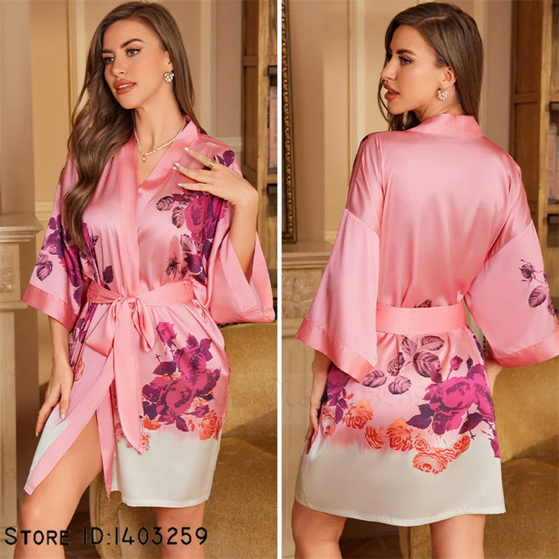 Ladies Kimono Robe