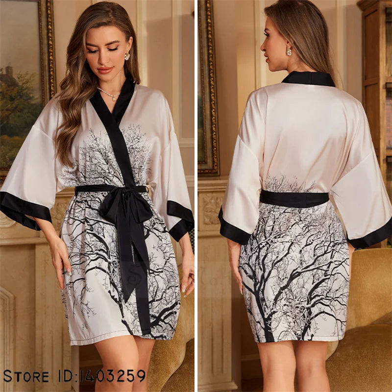 Ladies Kimono Robe