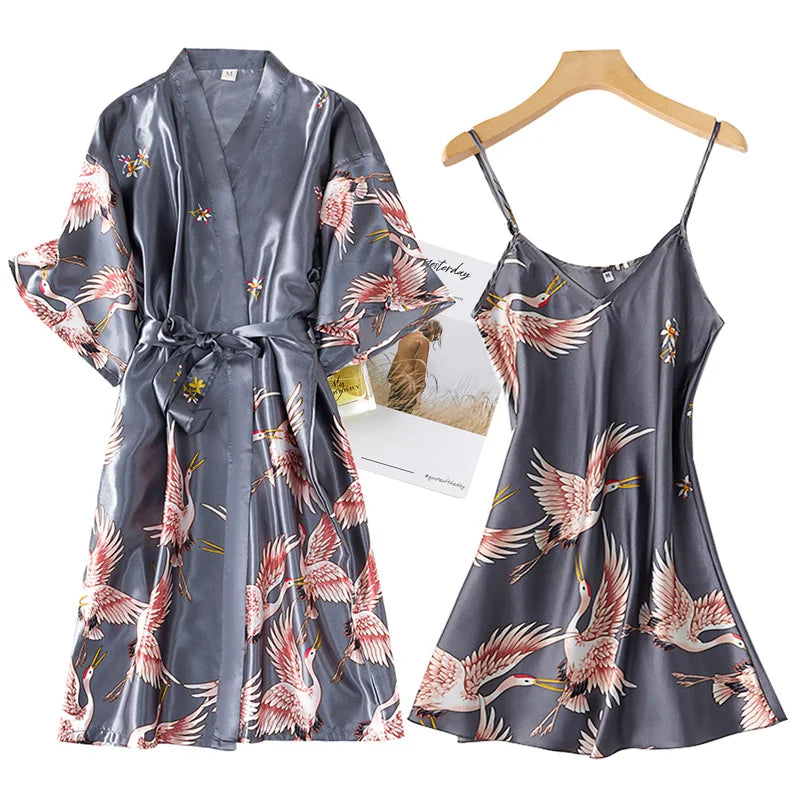 Sexy Kimono Dress