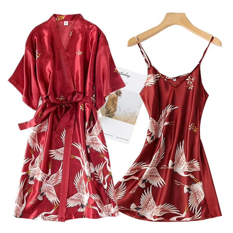 Sexy Kimono Dress