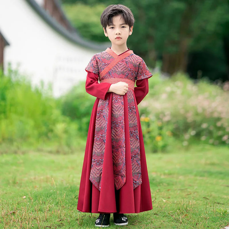 Ancient Chinese Child Male Kimono