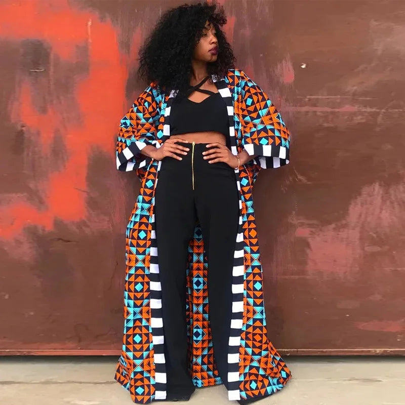 African Kimono Robe