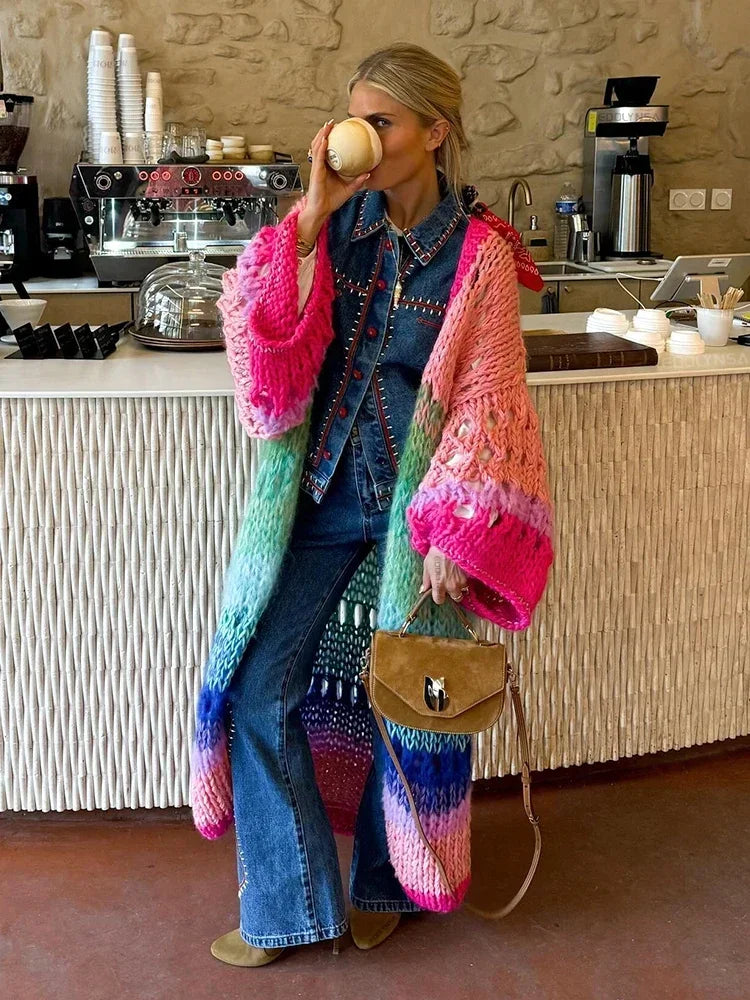 Crochet Kimono Cardigan