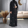 Embroidered Kimono Abaya