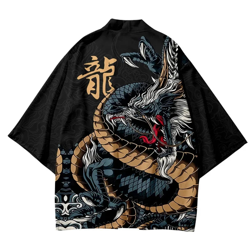 Haori Kimono Jacket Mens