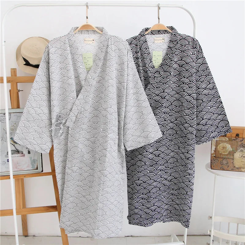 Cotton Kimono Robe
