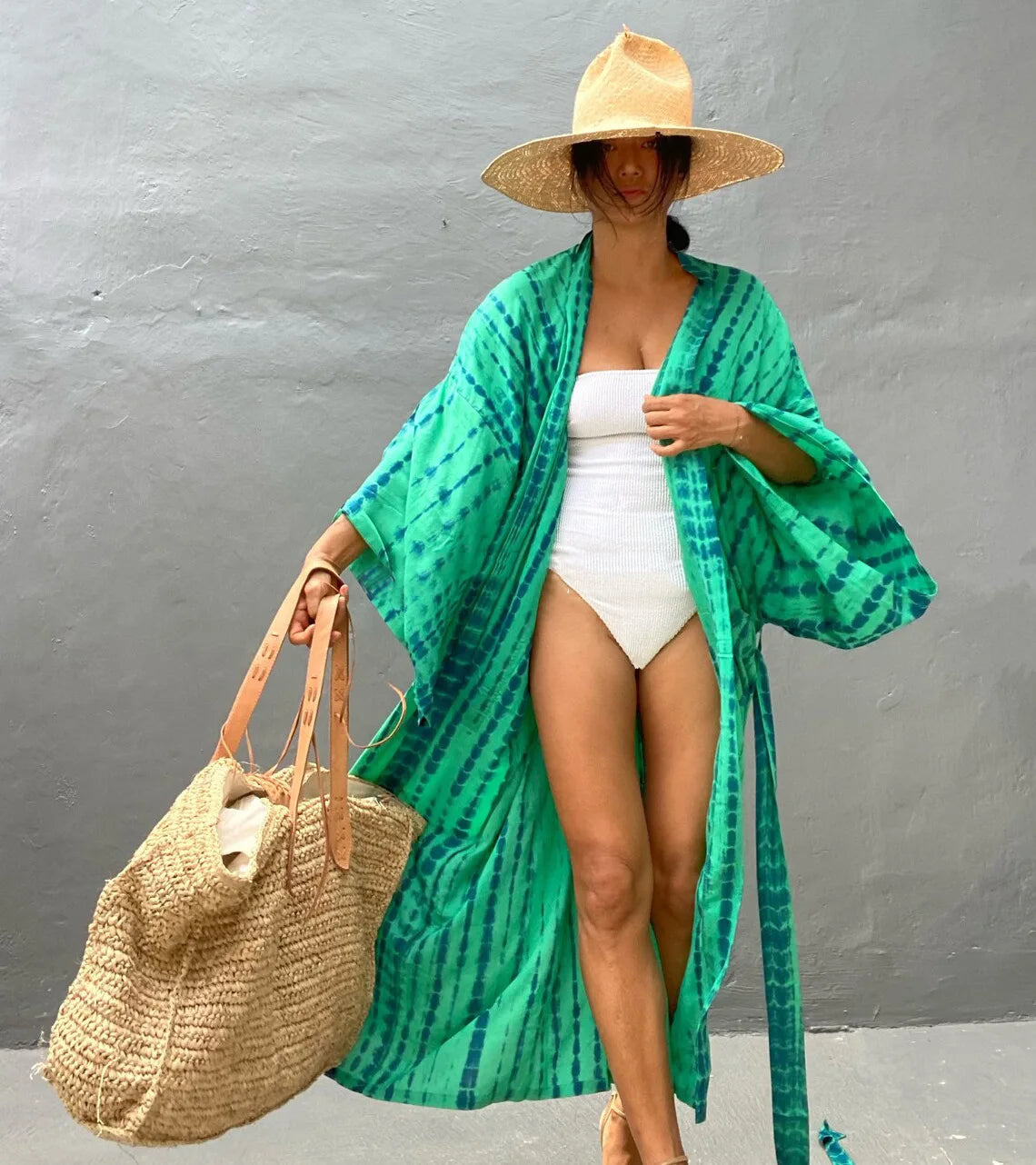Beach Long Kimono