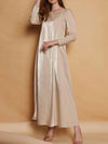Beige Kimono Abaya