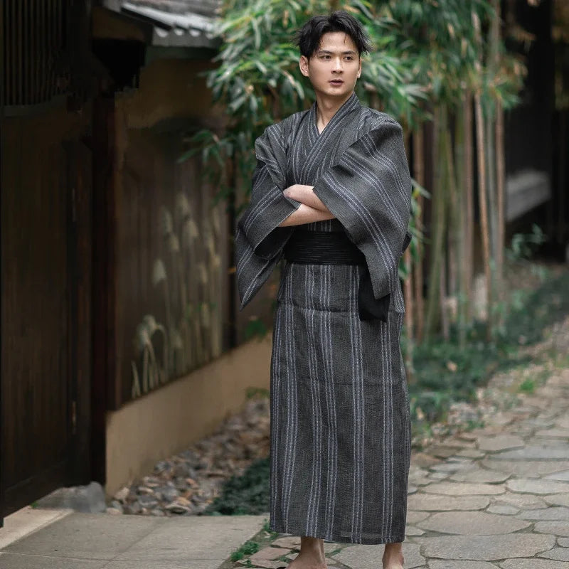 Male Kimono – Traditional Japanese Robes for Men | Kimono-Japanese.com ...