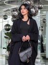 Black Kimono Abaya