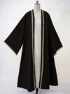 Black Kimono Kaftan
