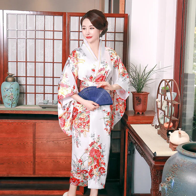 Japanese Traditional Costume Kimono