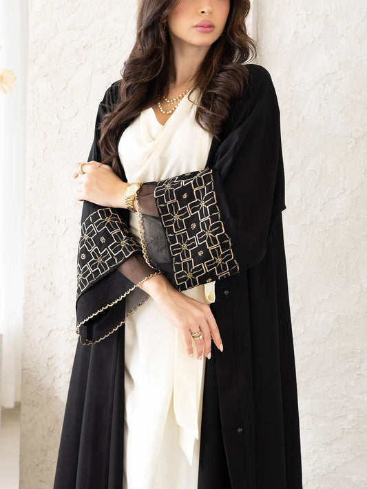 Kimono Abaya Noir