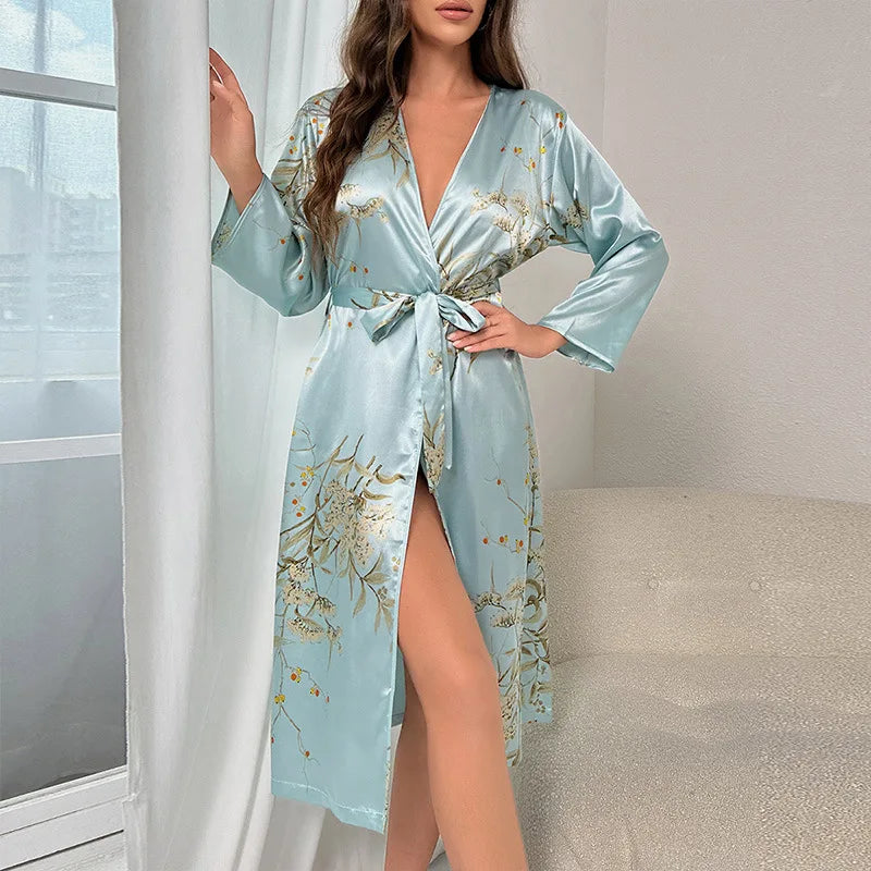 Kimono Bathrobe Womens