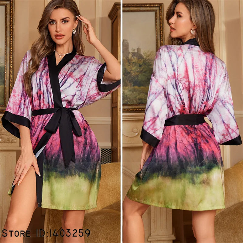 Ladies Kimono Robe