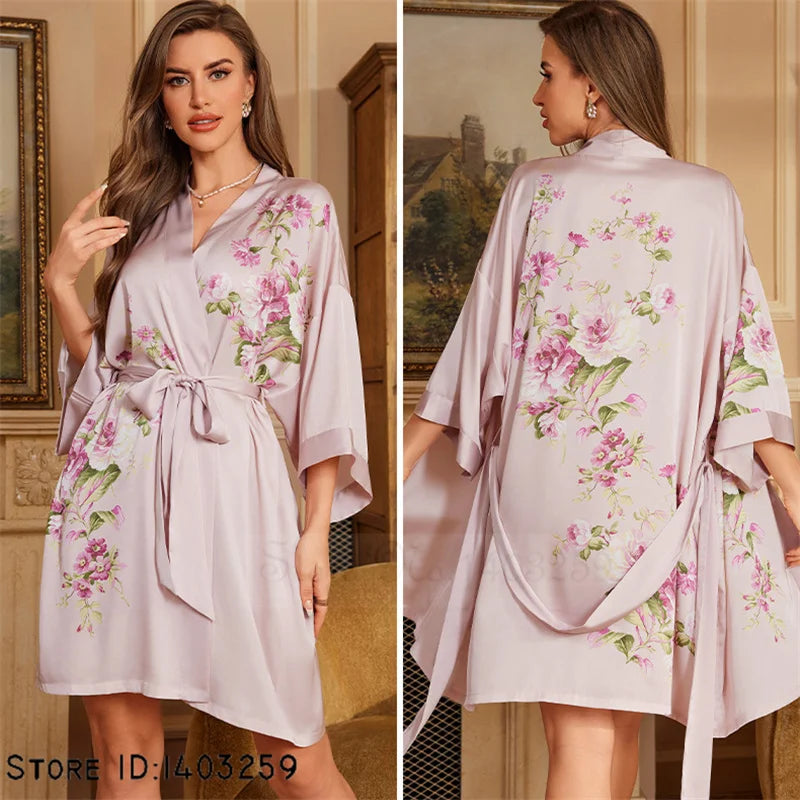 Ladies Kimono Robe