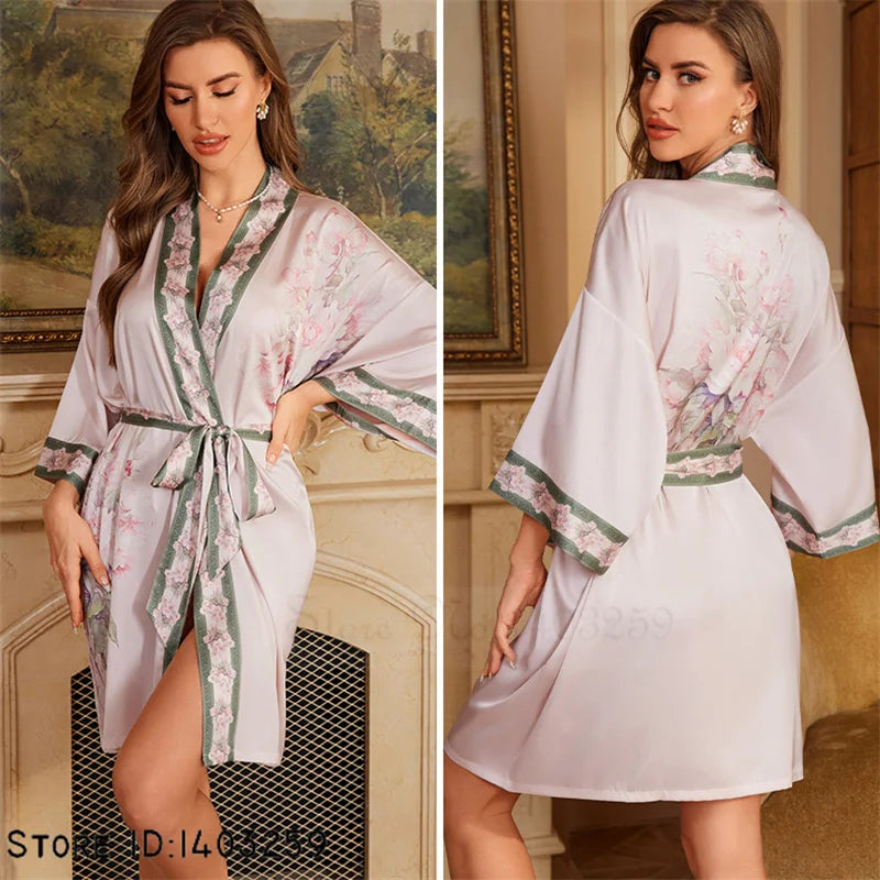 Ladies Kimono Robe