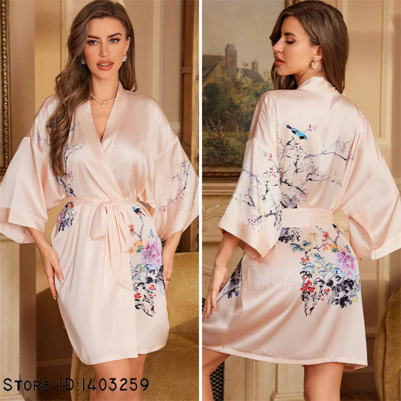 Ladies Kimono Robe
