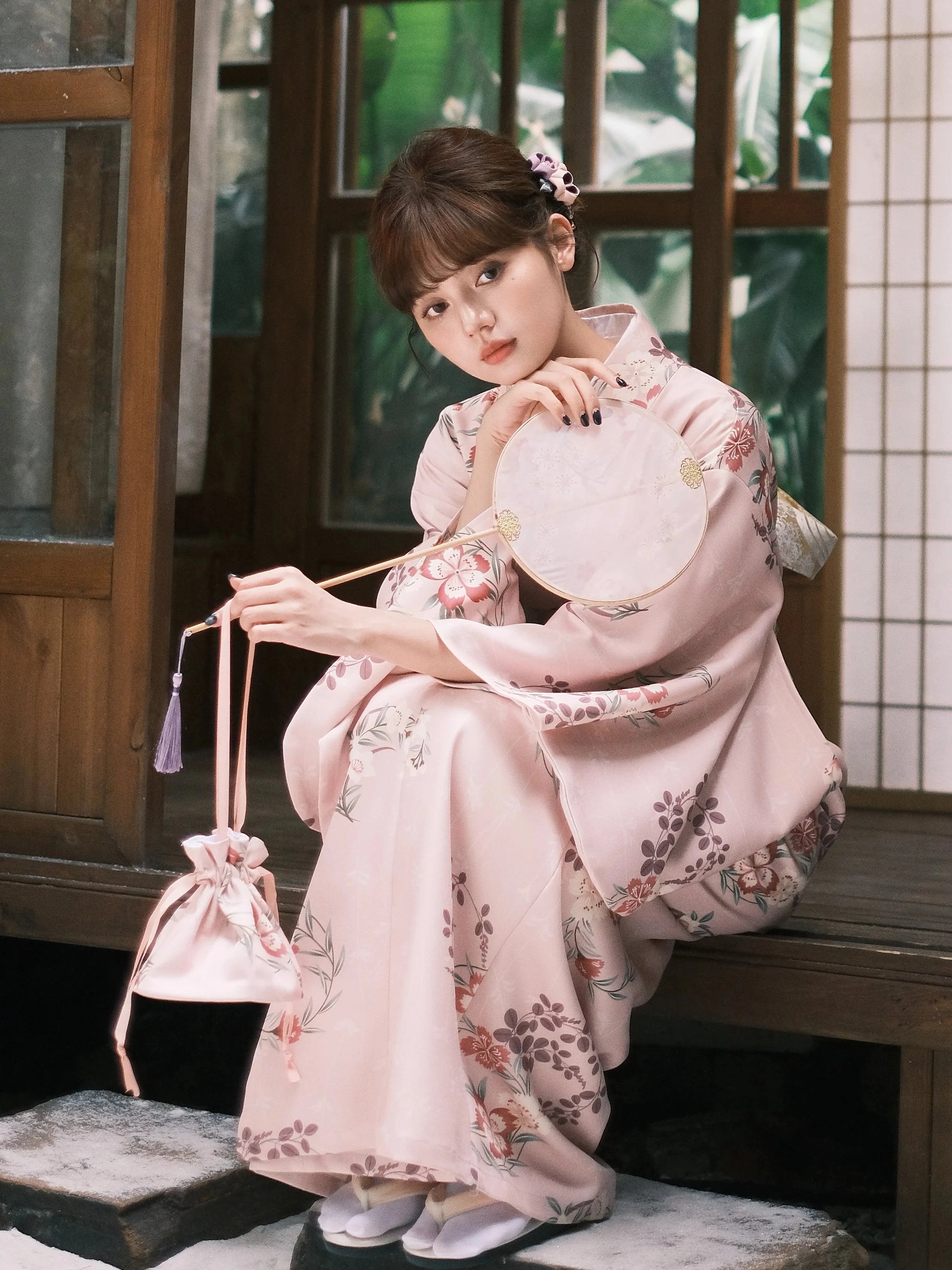 Pink Kimono