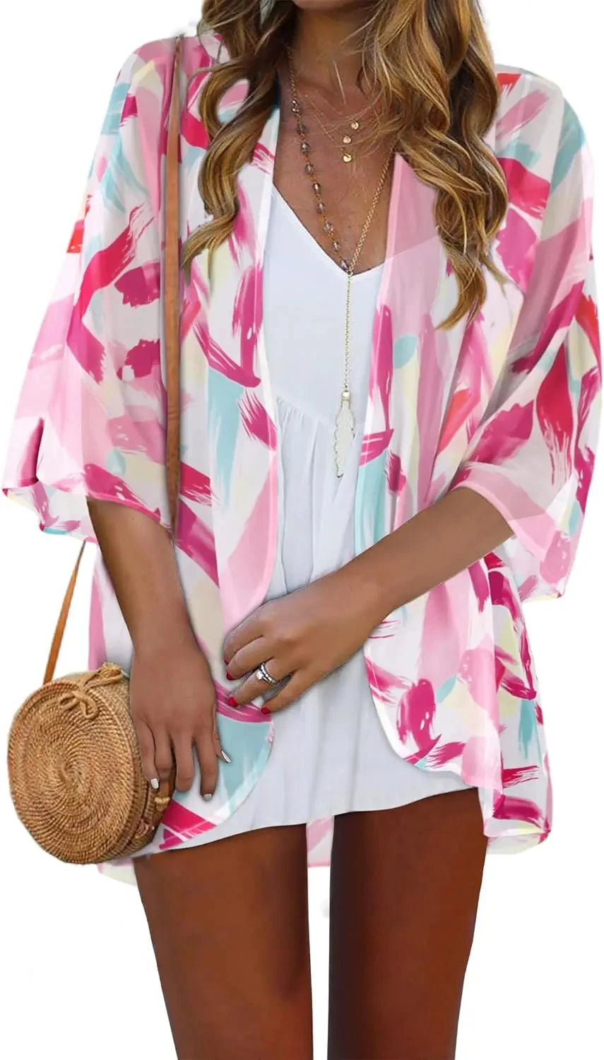 Plus Size Kimono Duster