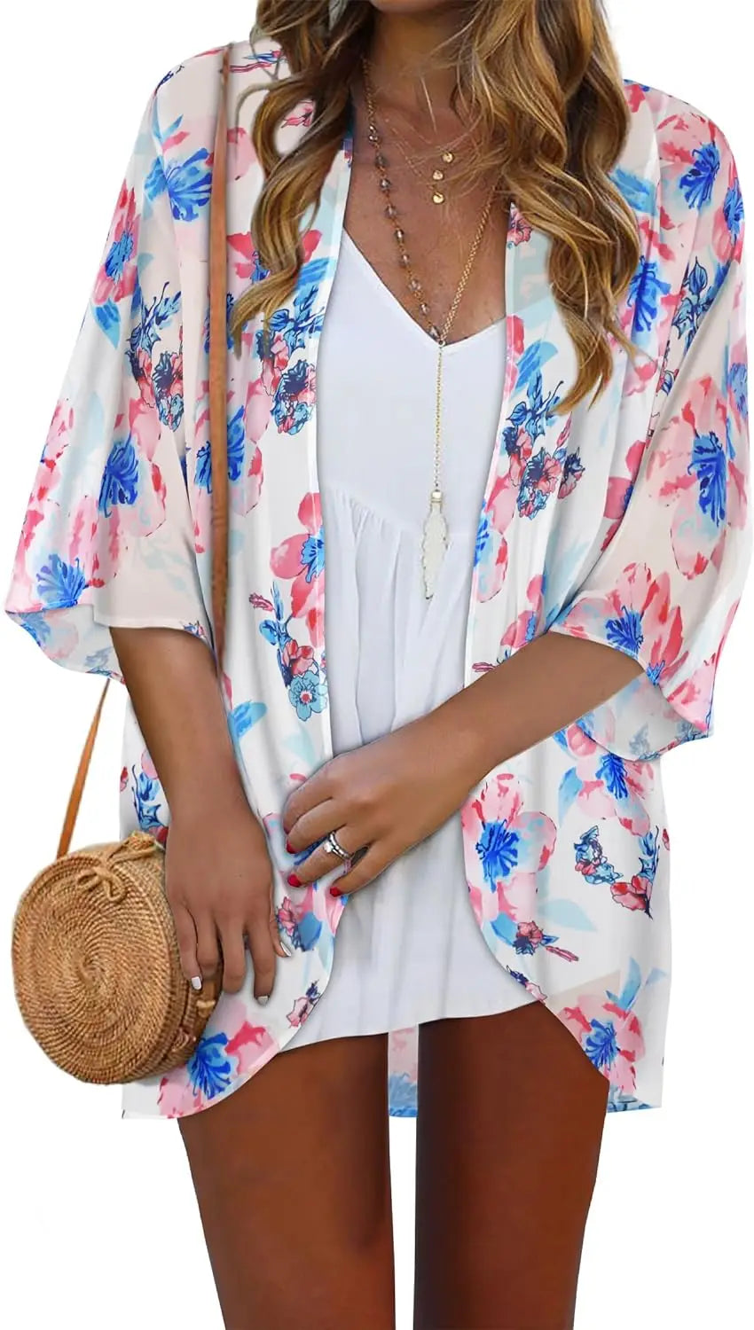 Plus Size Kimono Duster
