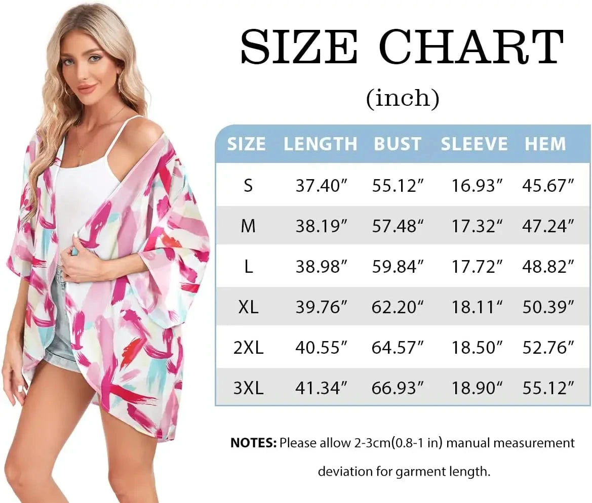 Plus Size Kimono Duster