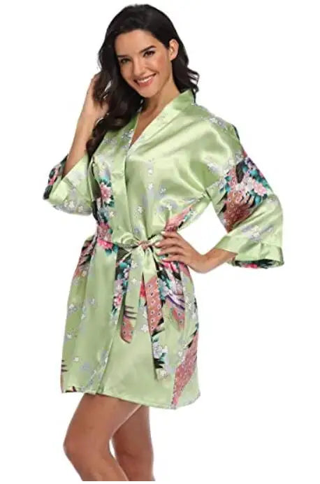 Robe Silk Kimono