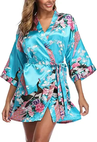 Robe Silk Kimono
