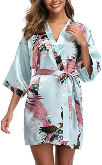 Robe Silk Kimono