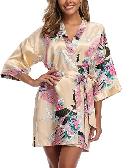 Robe Silk Kimono