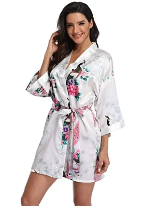 Robe Silk Kimono