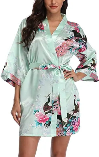 Robe Silk Kimono