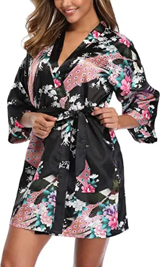 Robe Silk Kimono