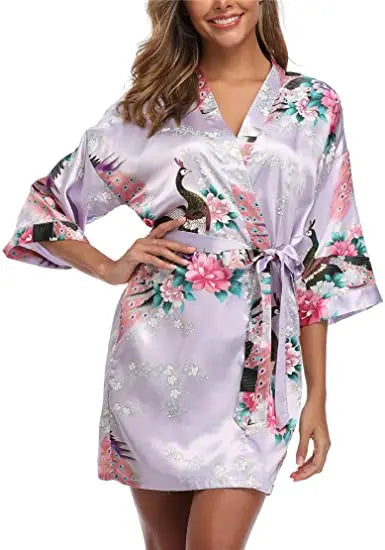 Robe Silk Kimono