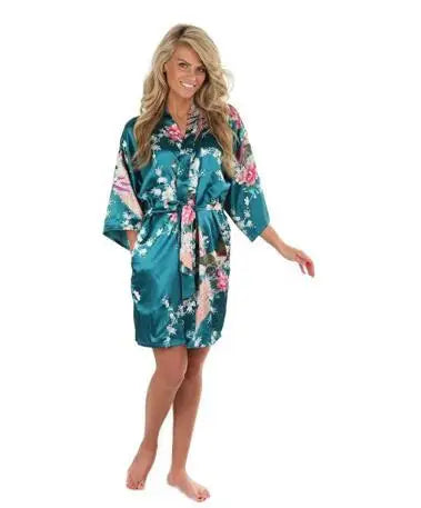 Robe Silk Kimono